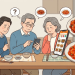 배달앱 옆에 나란히 놓인 깐쇼새우와 칠리새우