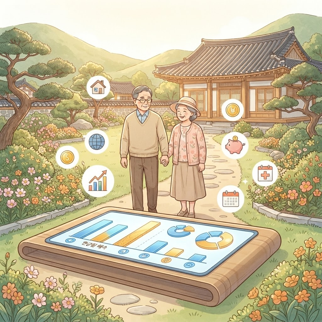 포장 메뉴로 구성된 보쌈 족발 세트 음식