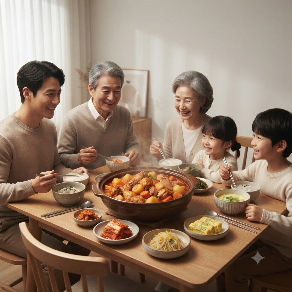 닭볶음탕 이름 뜻 현재 식탁에서 만나는 닭볶음탕 메뉴 모습