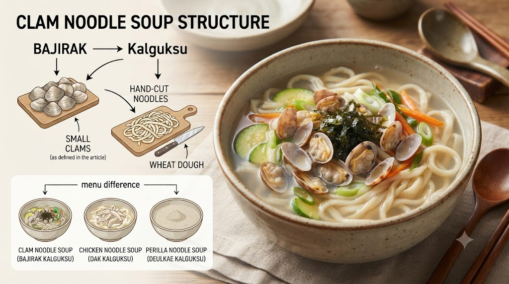 바지락칼국수 이름 뜻 관련 이미지 3