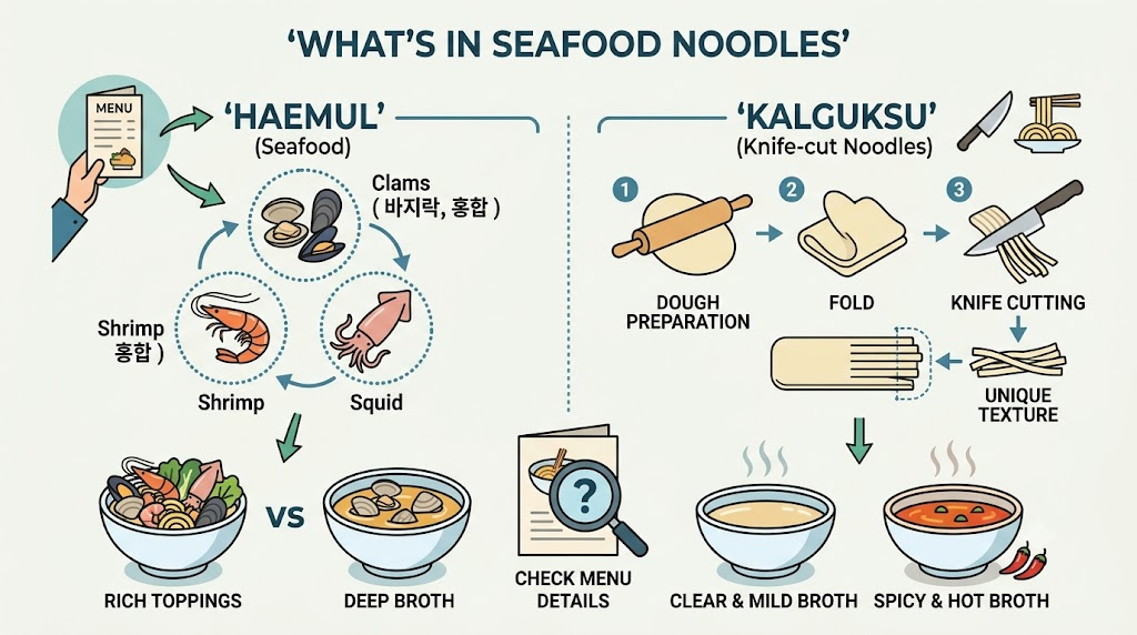 해물칼국수 이름 뜻 관련 이미지 3